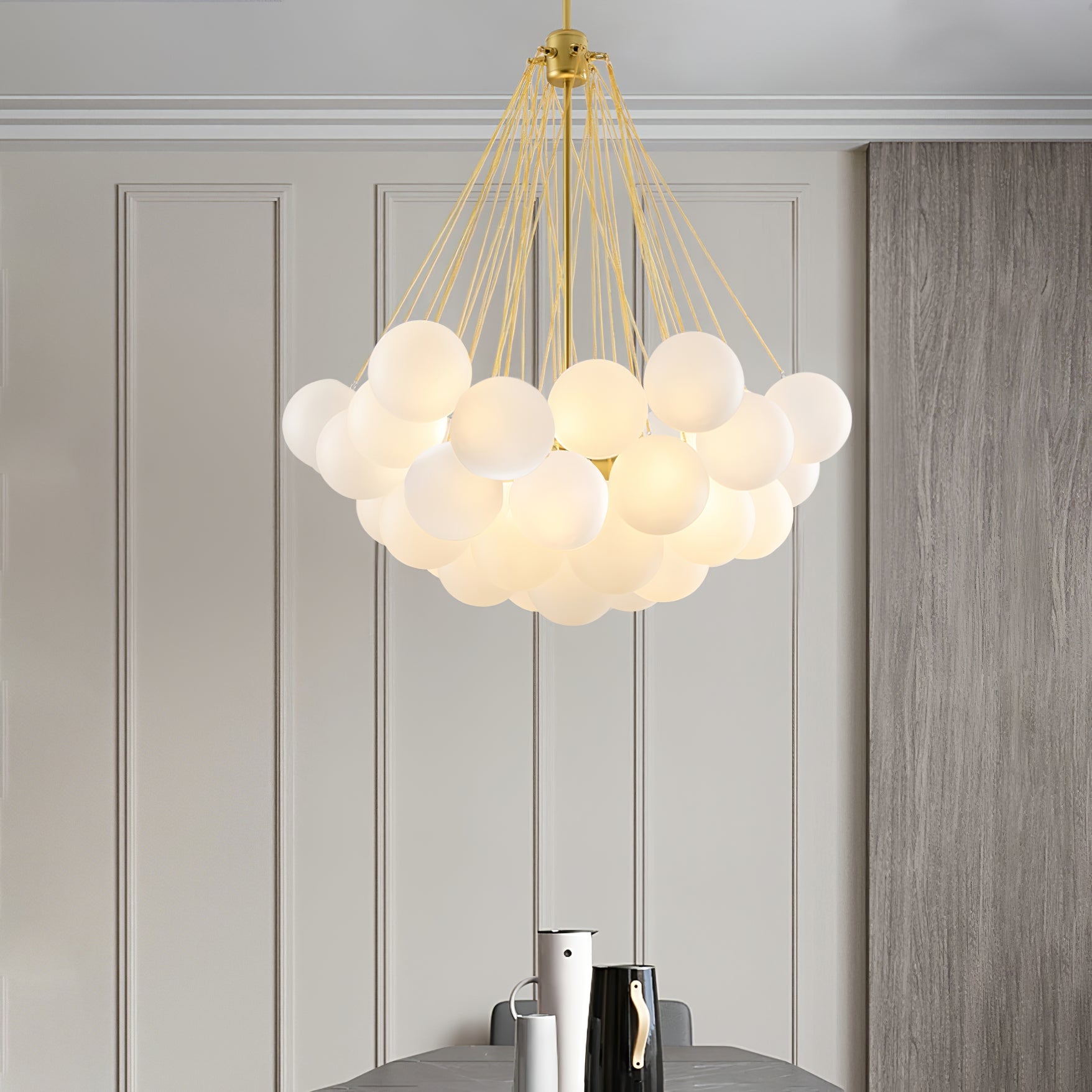 Bubble Glass Chandelier