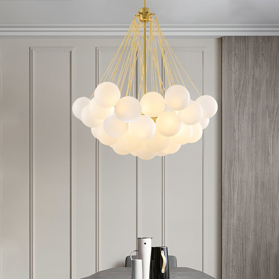 Bubble Glass Chandelier
