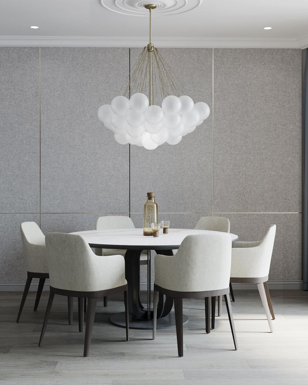 Bubble Glass Chandelier