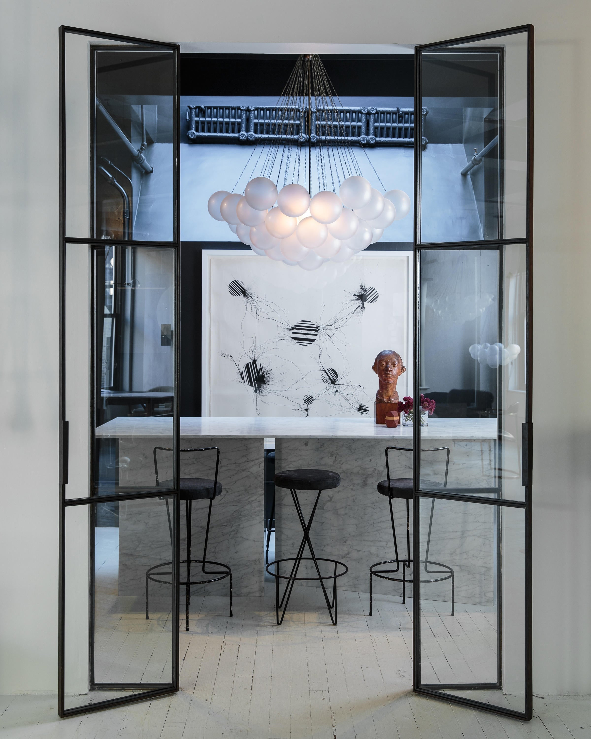 Bubble Glass Chandelier