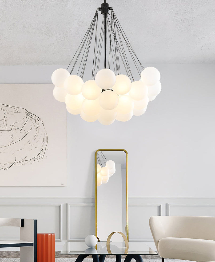 Bubble Glass Chandelier