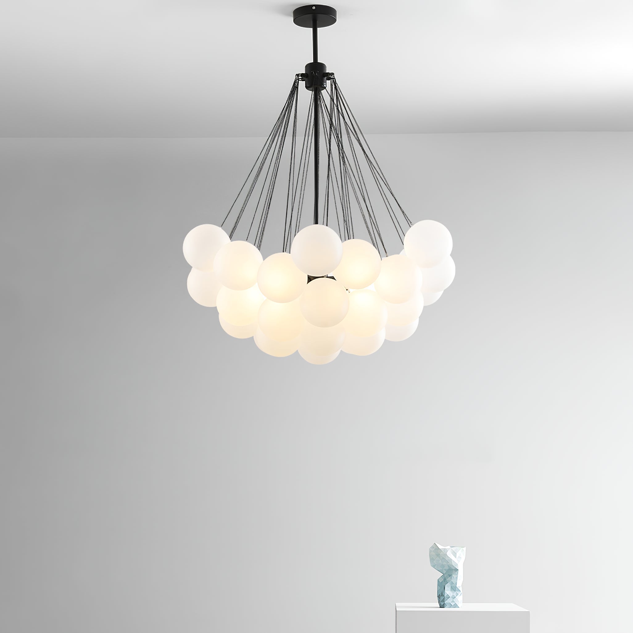 Bubble Glass Chandelier