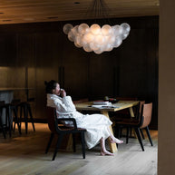Bubble Glass Chandelier