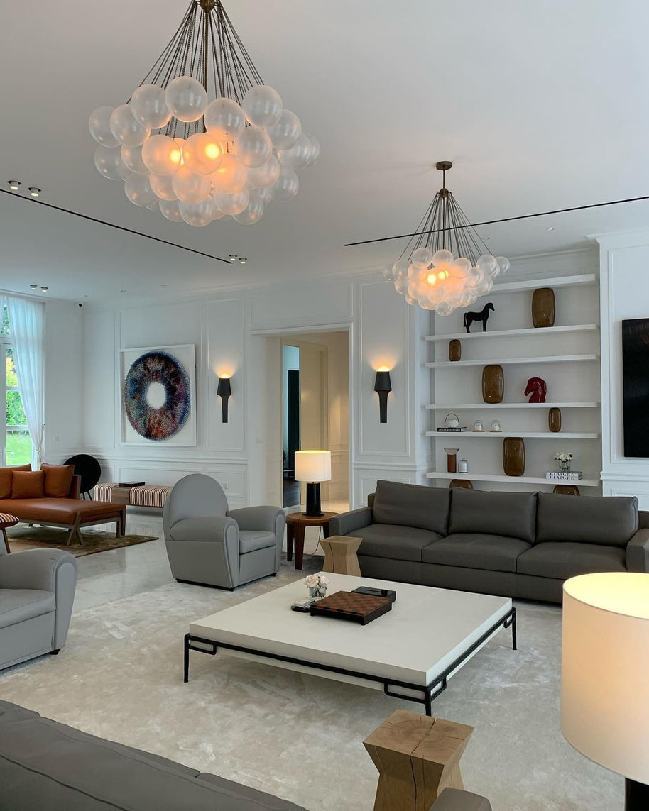 Bubble Glass Chandelier