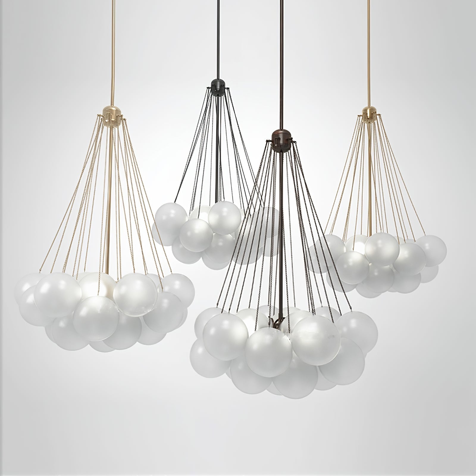 Bubble Glass Chandelier