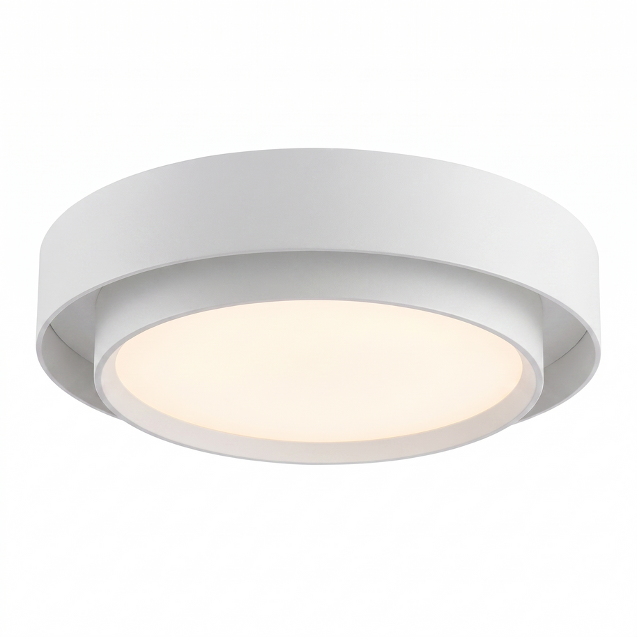 Comvilo Melody Ceiling Lamp in White, primary full-product view