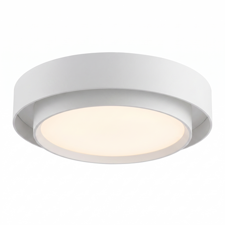 Comvilo Melody Ceiling Lamp in White, primary full-product view