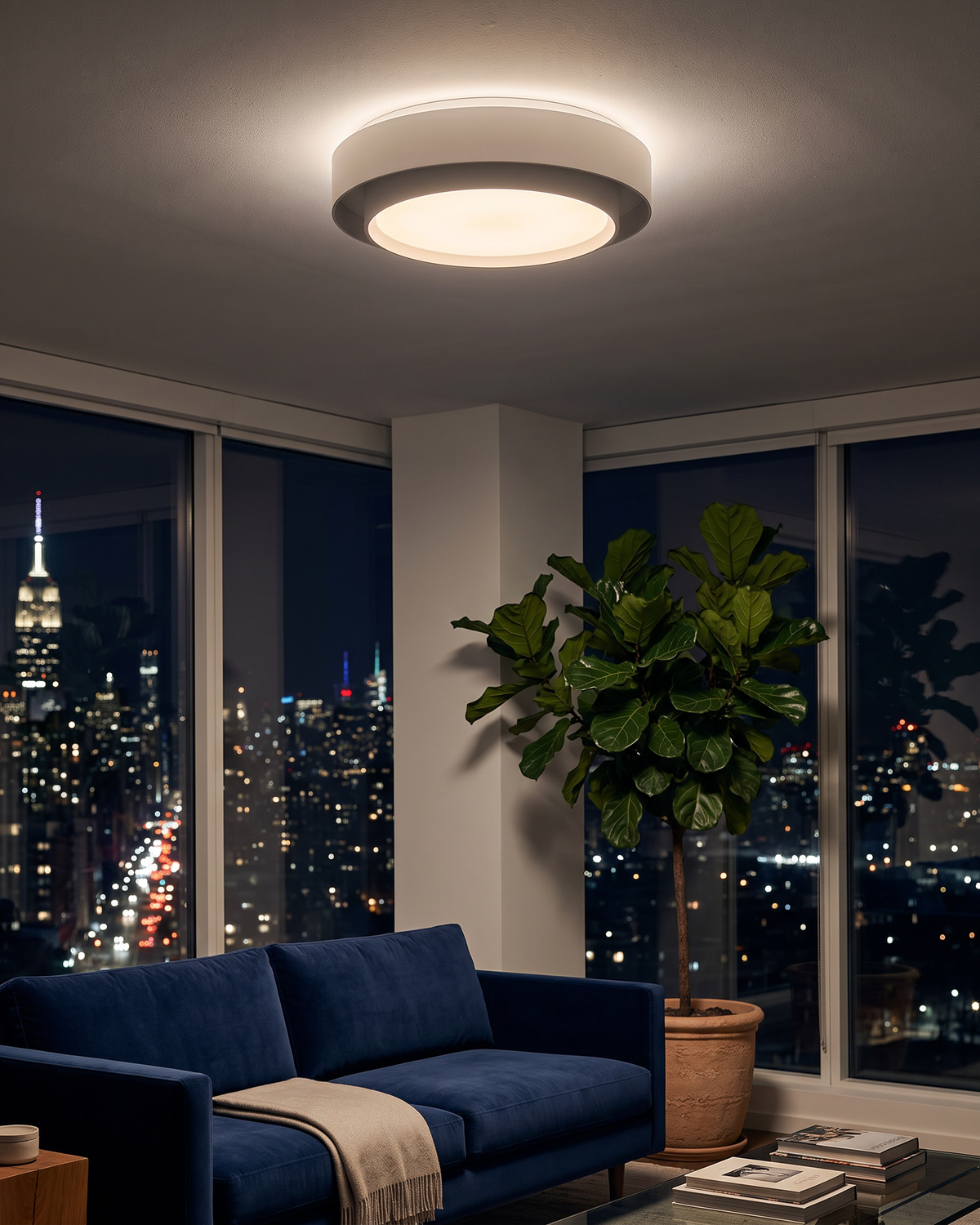 Comvilo Melody Ceiling Lamp in a styled room