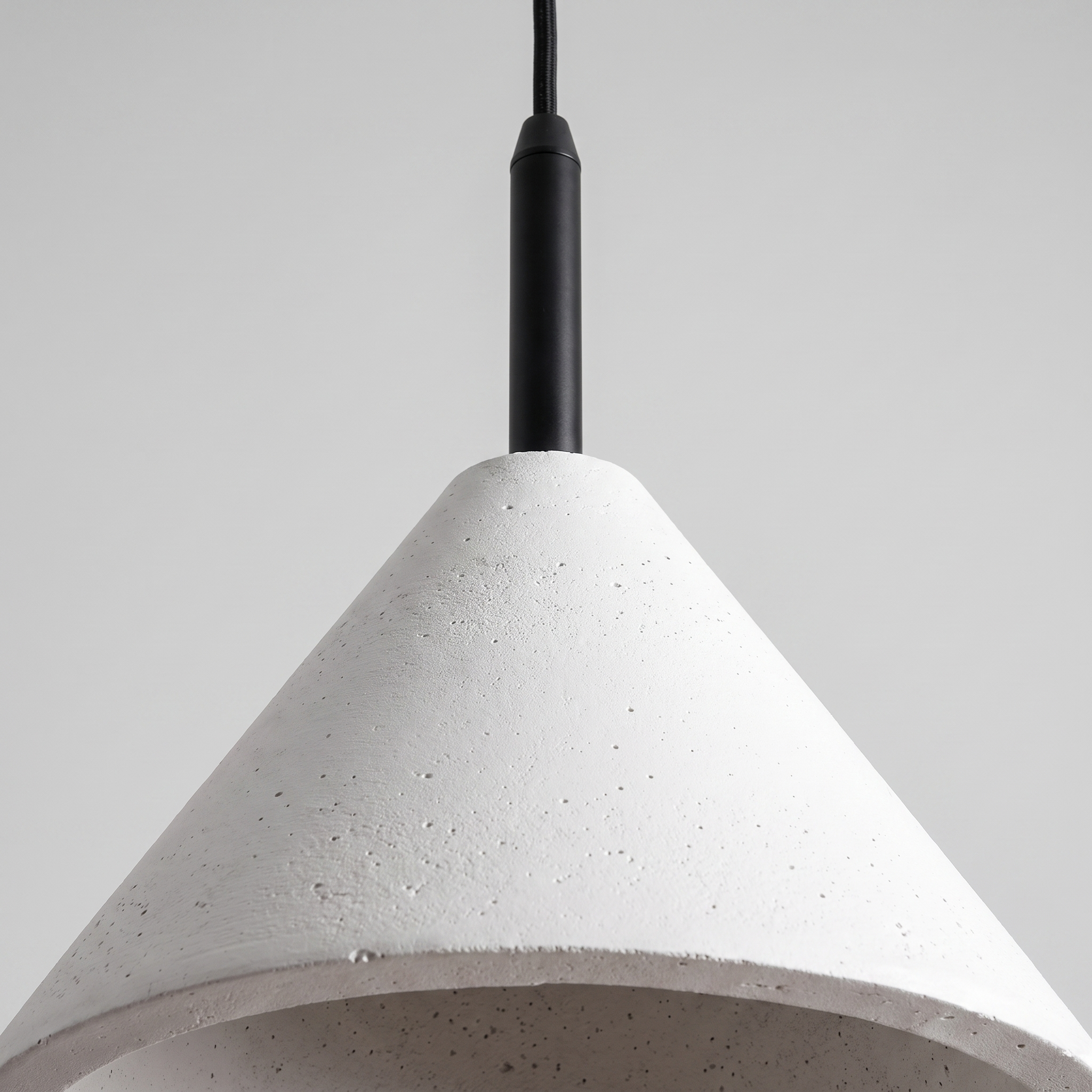 Comvilo Conical Pendant Light in White, additional product view