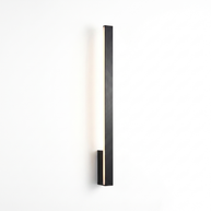 Comvilo Linear LED Wall Light in Black, primary full-product view