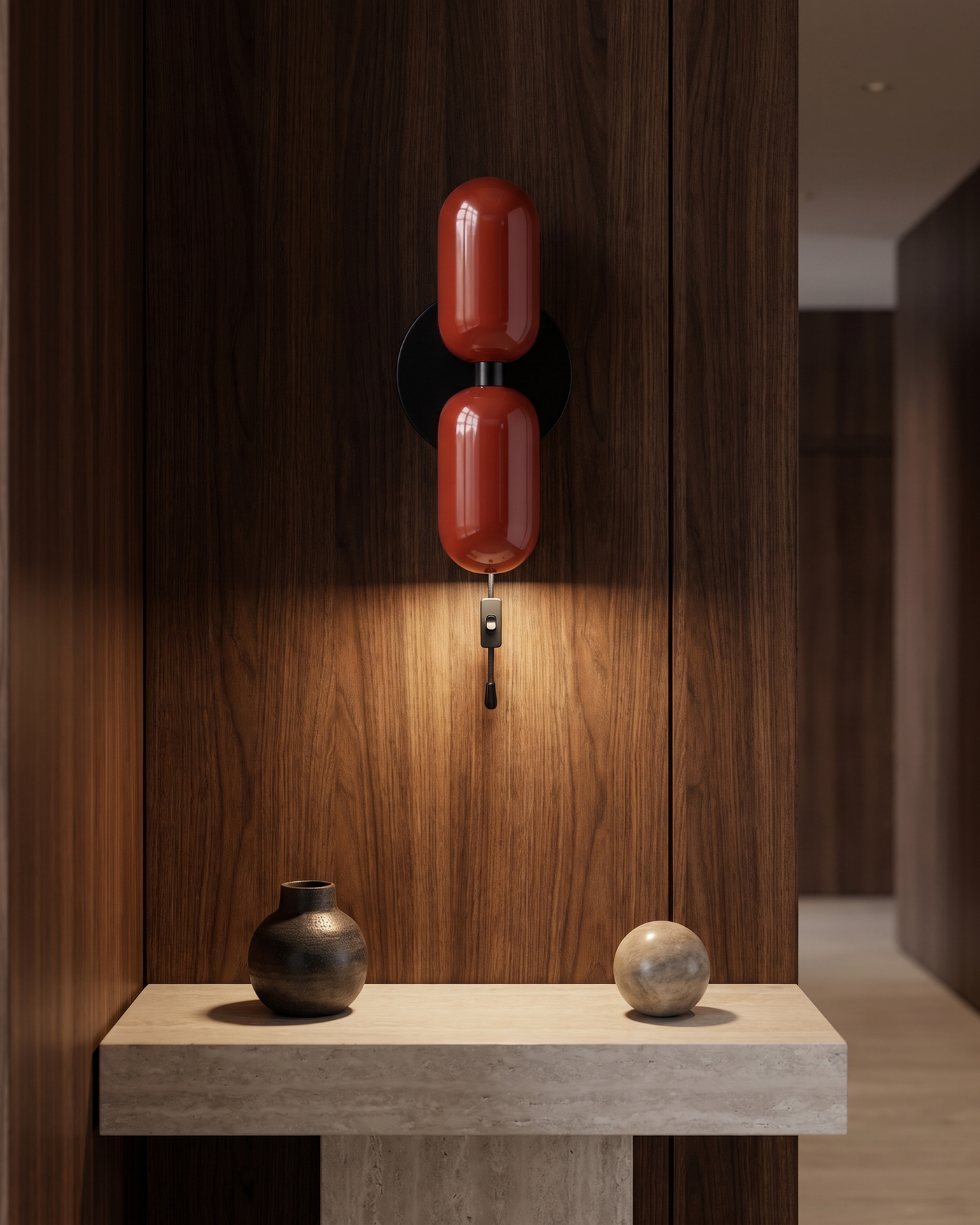 Coralie Two-Tone Wall Light