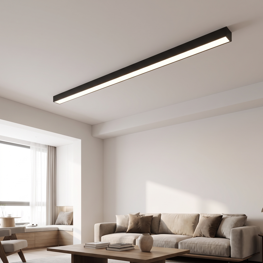 Linea Minimalist Strip LED Ceiling Light