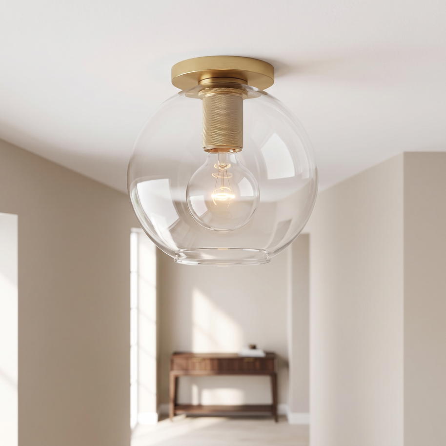 Simple Style Flush Mount Light