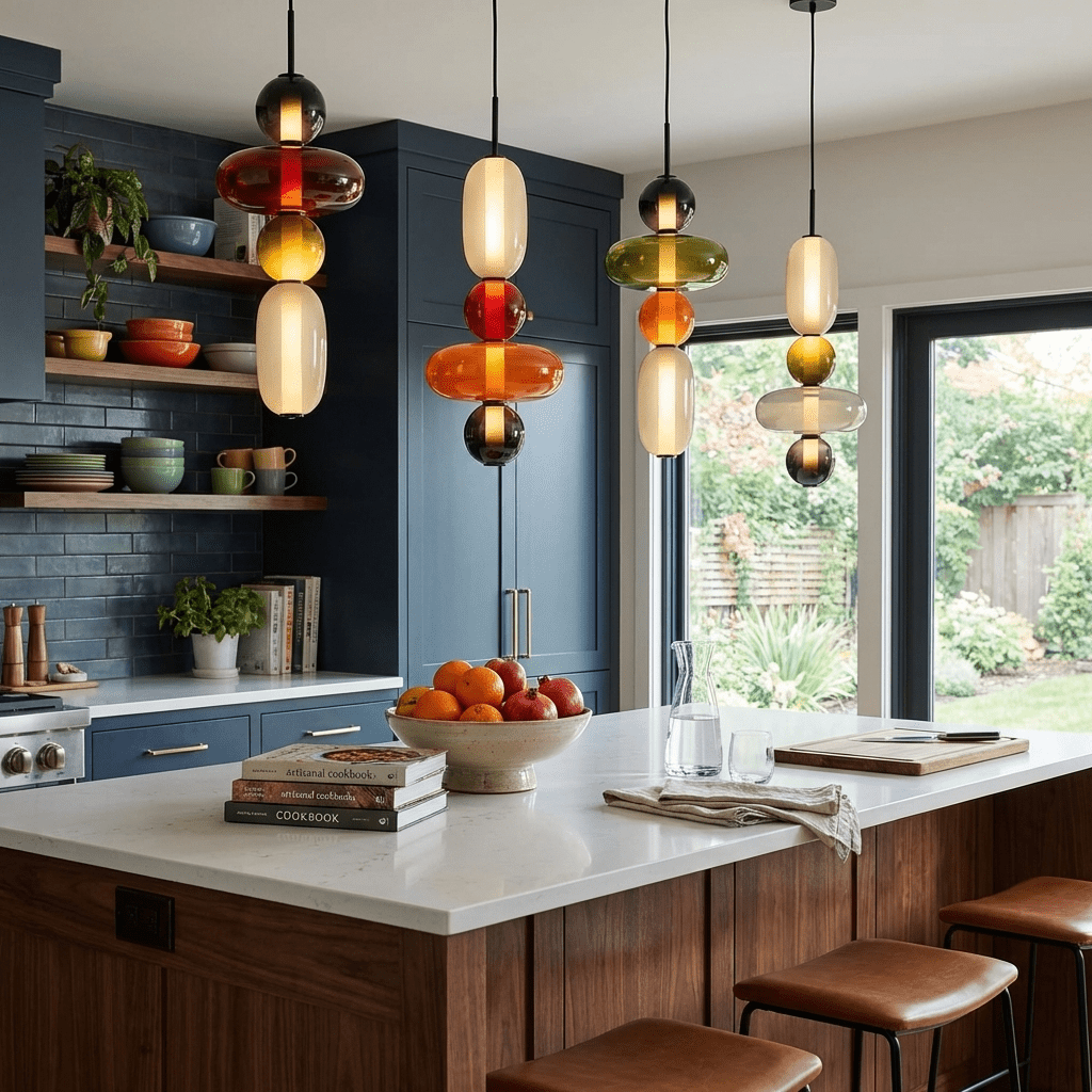 Candied Glass Pendant Light – image 19