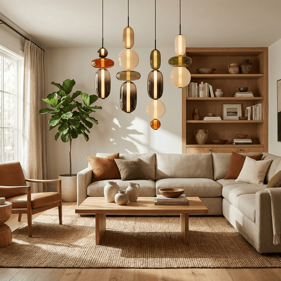 Candied Glass Pendant Light