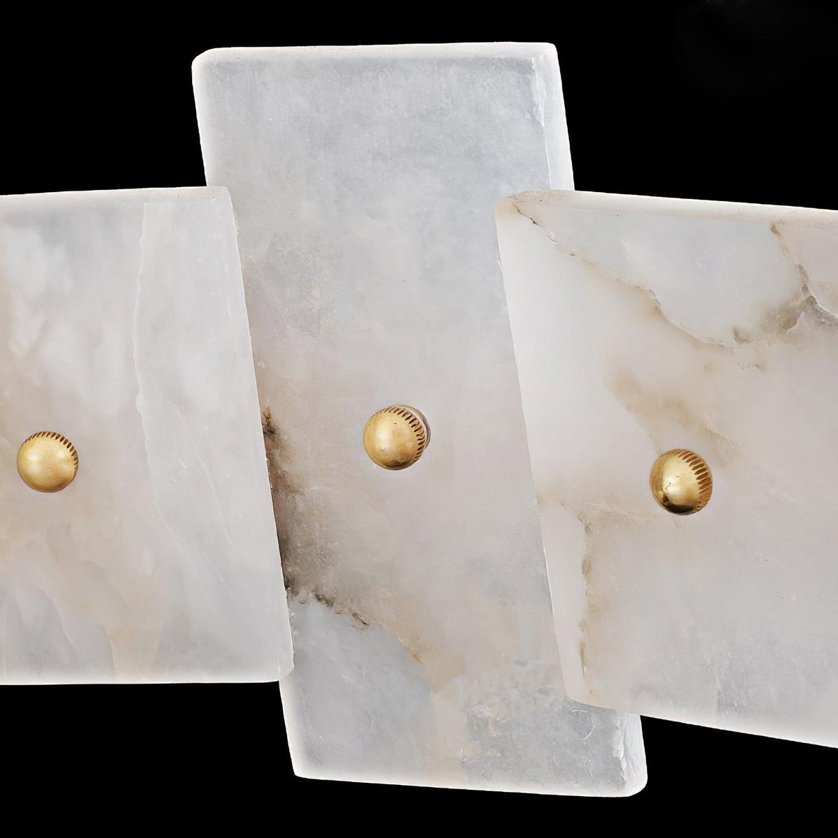 Zelvara Alabaster Ring Chandelier