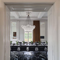 Bubble Glass Chandelier