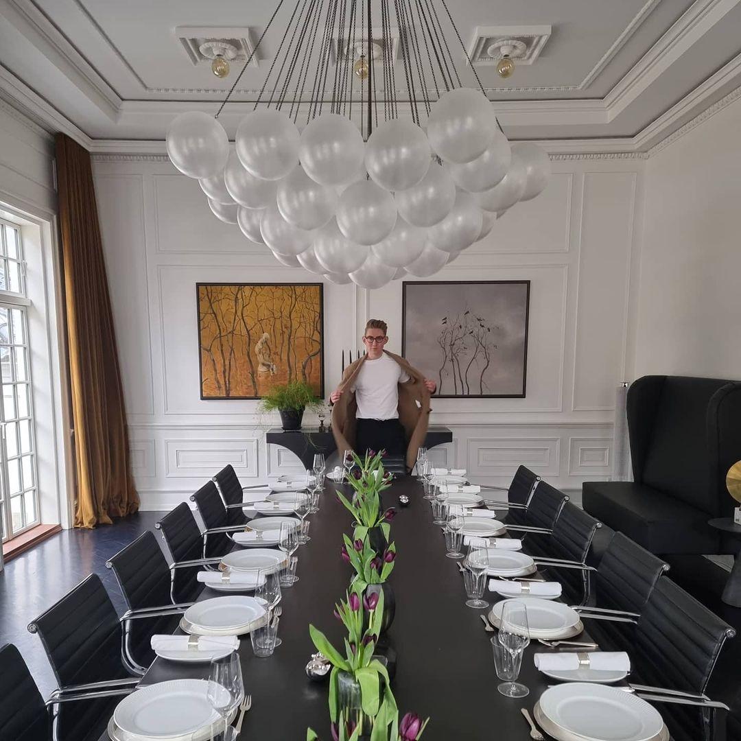 Bubble Glass Chandelier