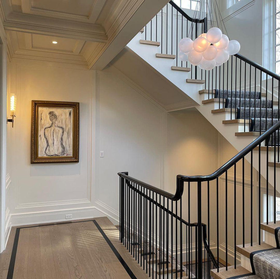 Bubble Glass Chandelier
