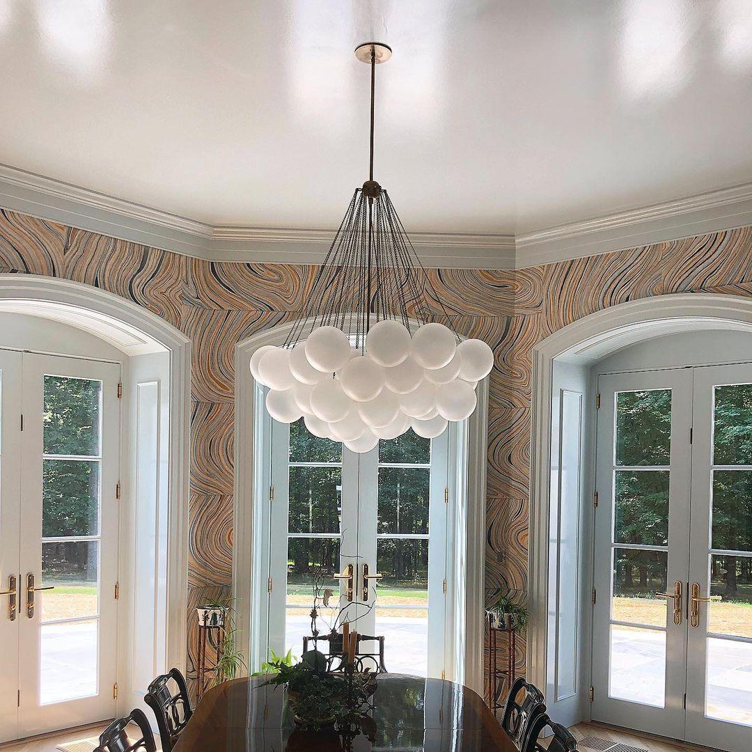 Bubble Glass Chandelier