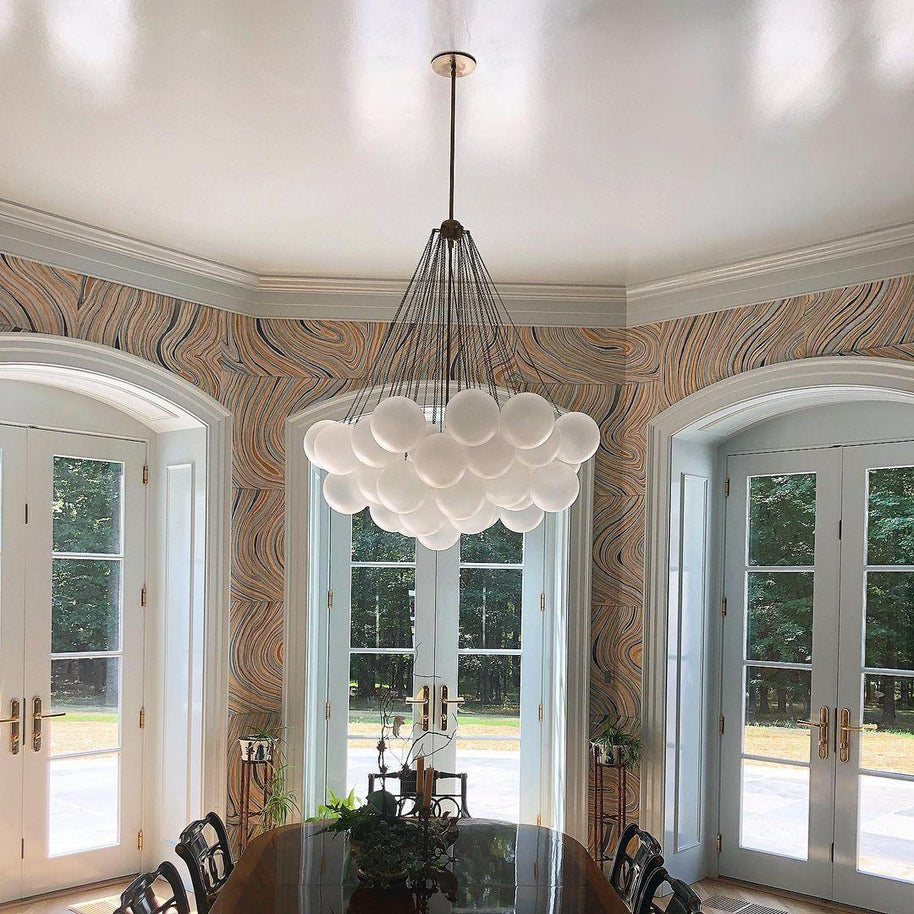 Bubble Glass Chandelier