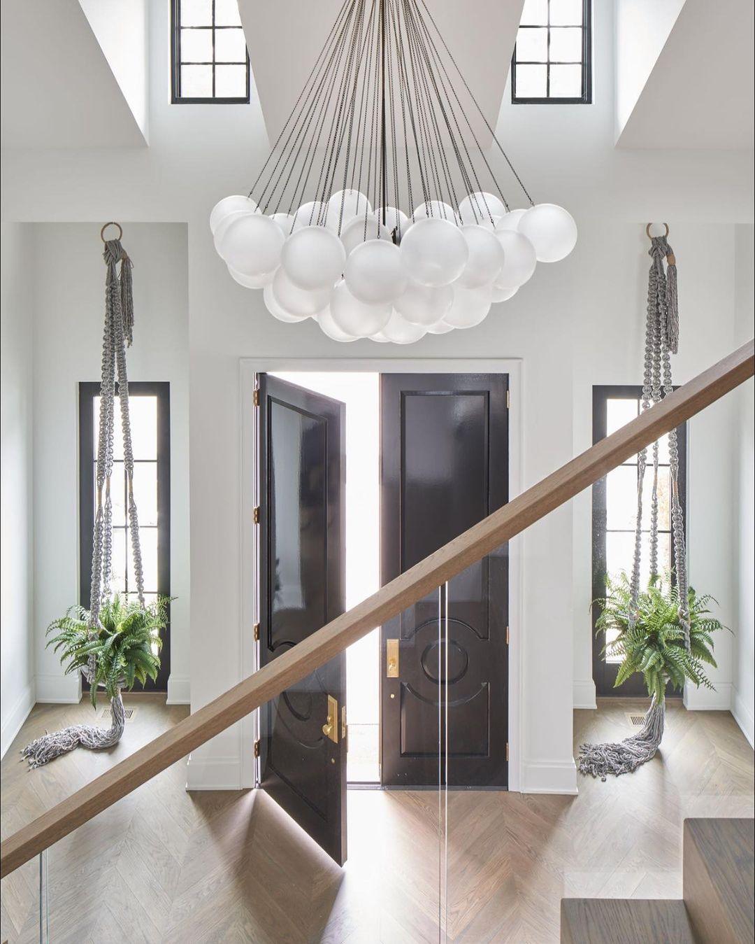 Bubble Glass Chandelier