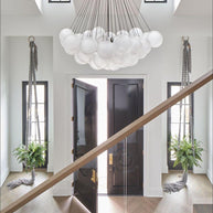 Bubble Glass Chandelier