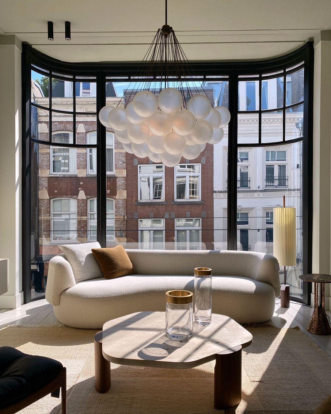Bubble Glass Chandelier
