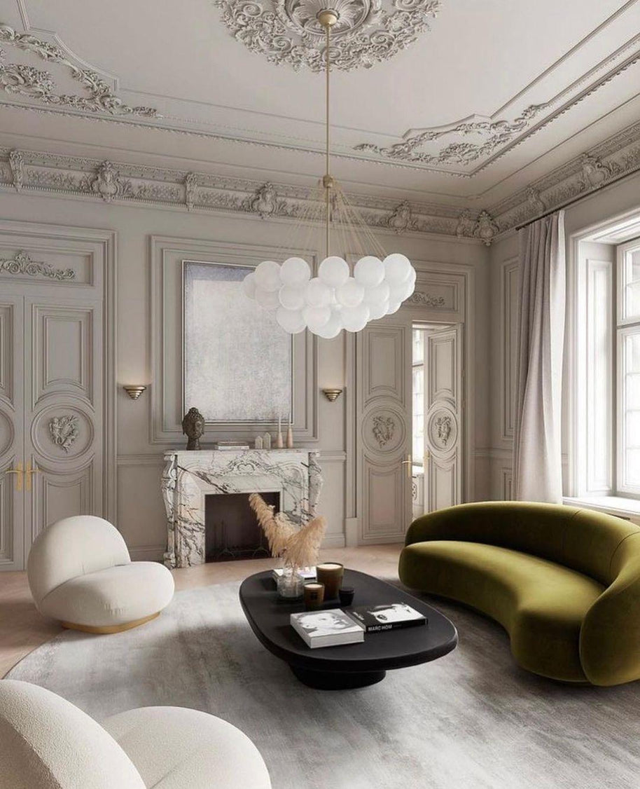 Bubble Glass Chandelier