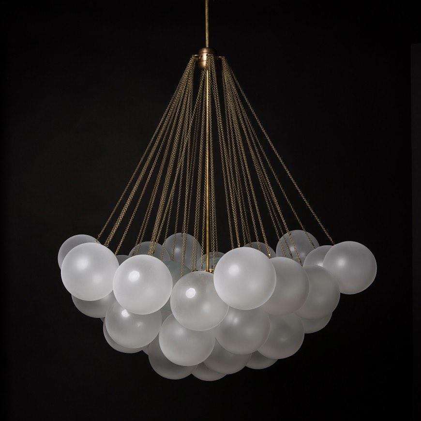 Bubble Glass Chandelier
