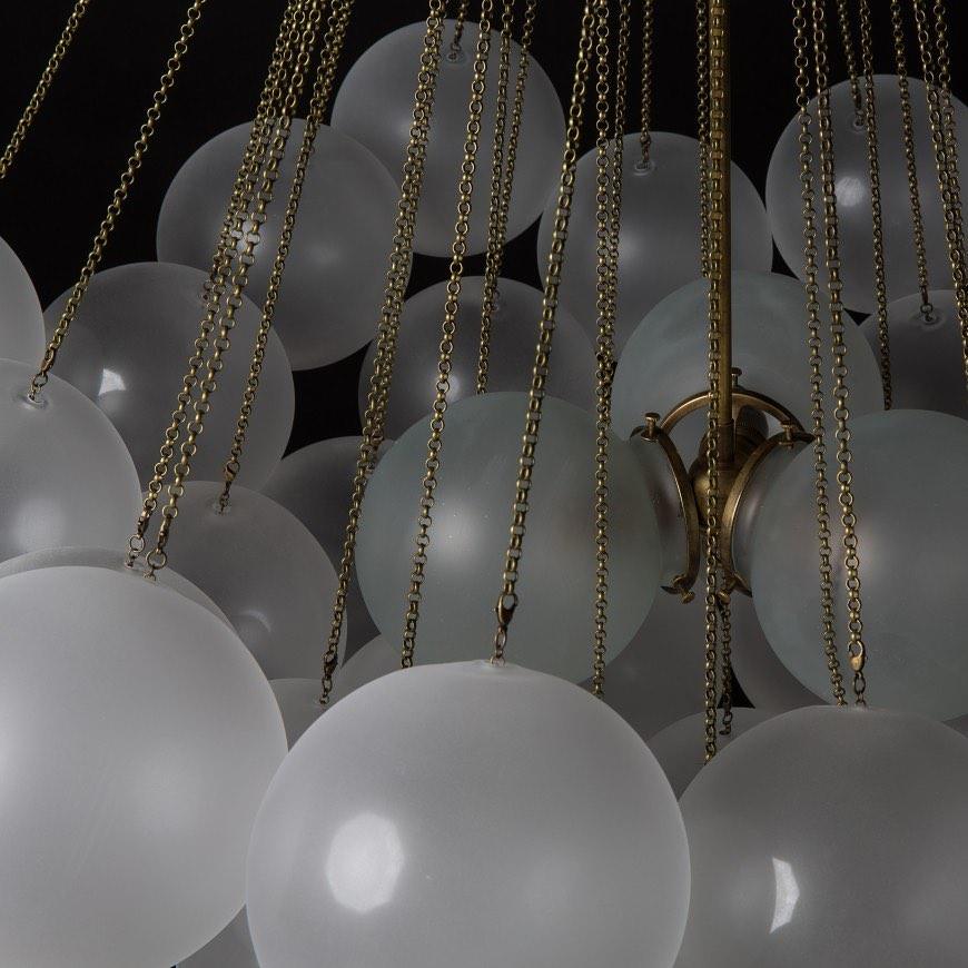Bubble Glass Chandelier