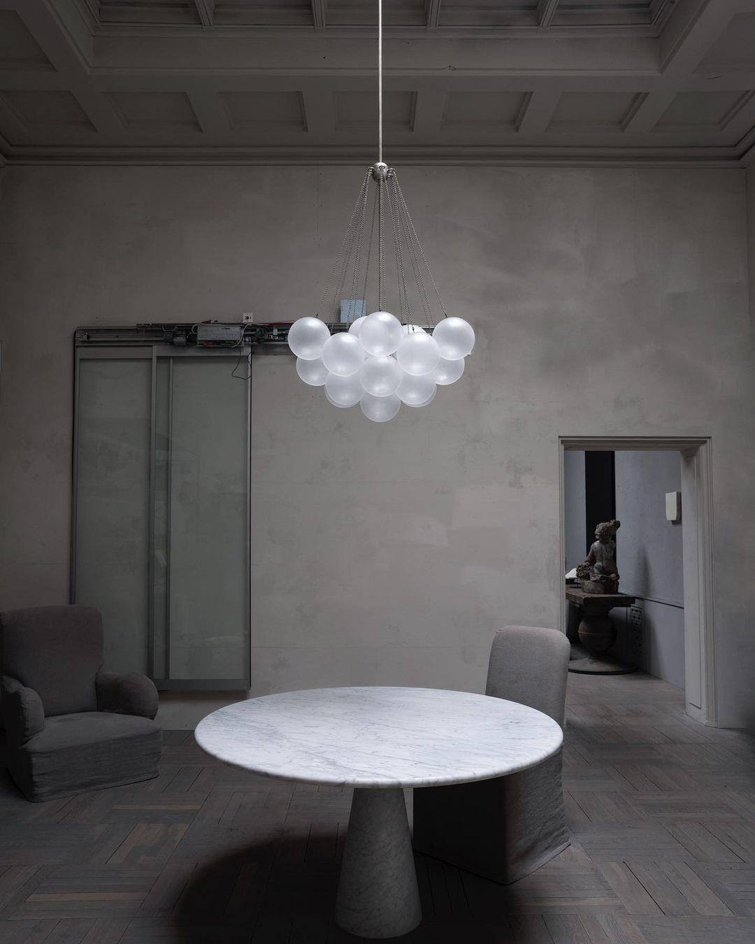 Bubble Glass Chandelier