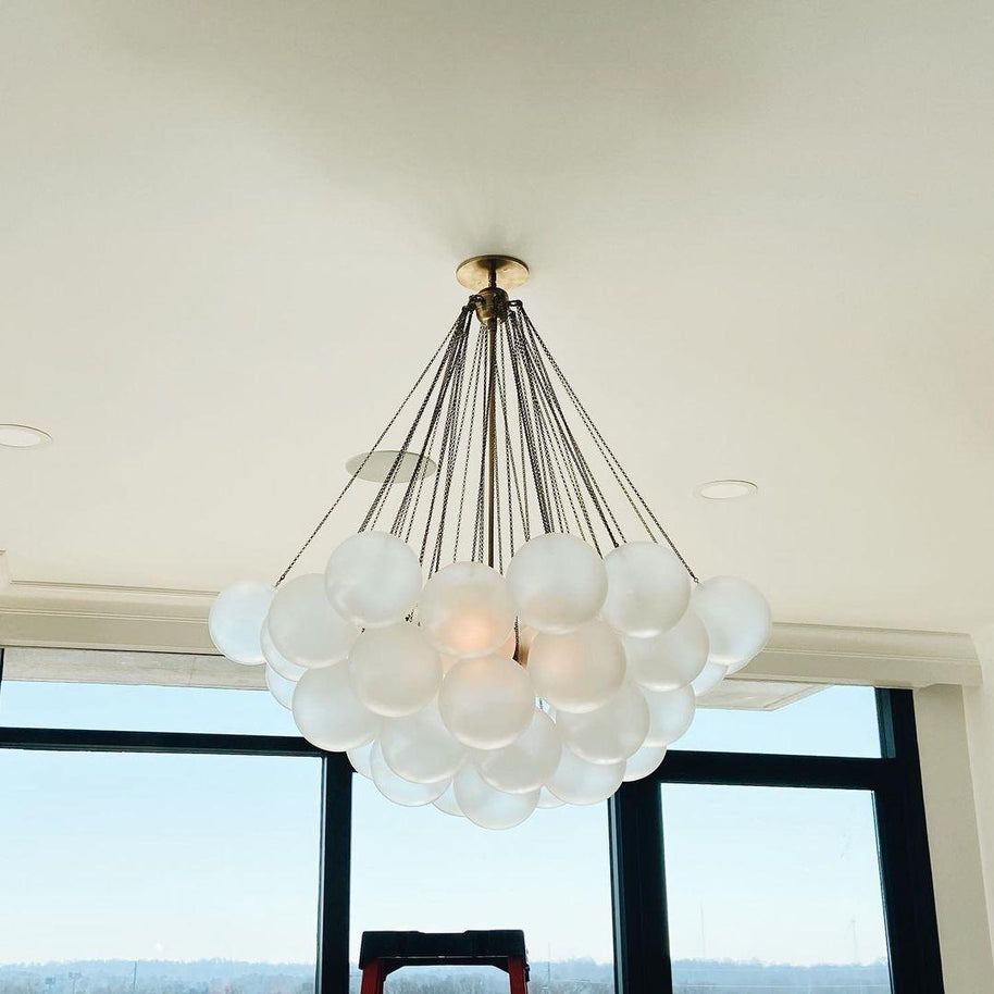 Bubble Glass Chandelier