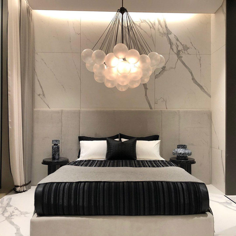 Bubble Glass Chandelier