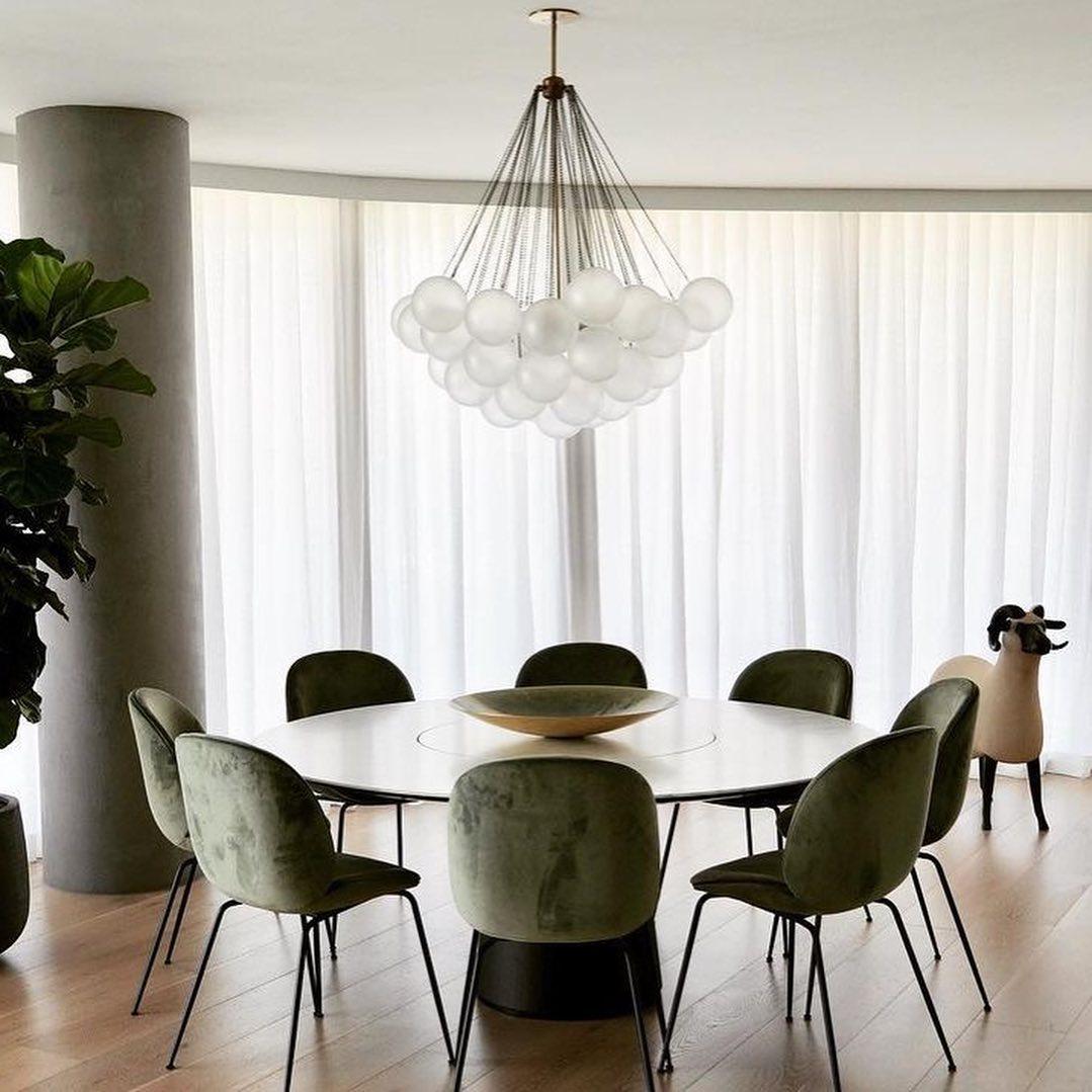 Bubble Glass Chandelier