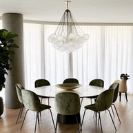 Bubble Glass Chandelier