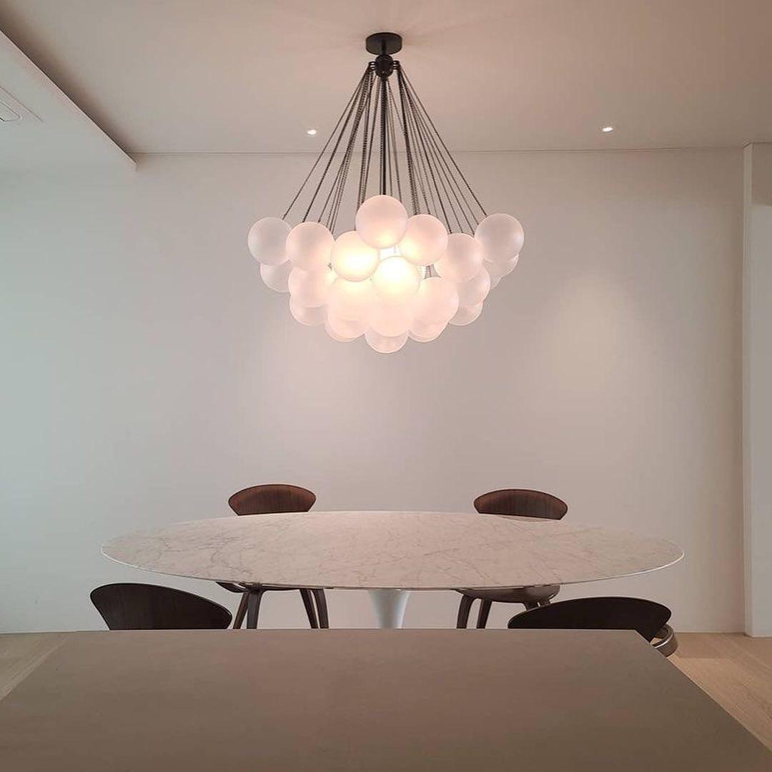 Bubble Glass Chandelier