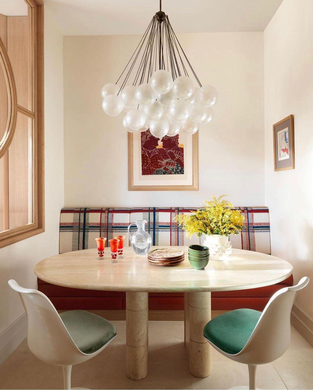 Bubble Glass Chandelier