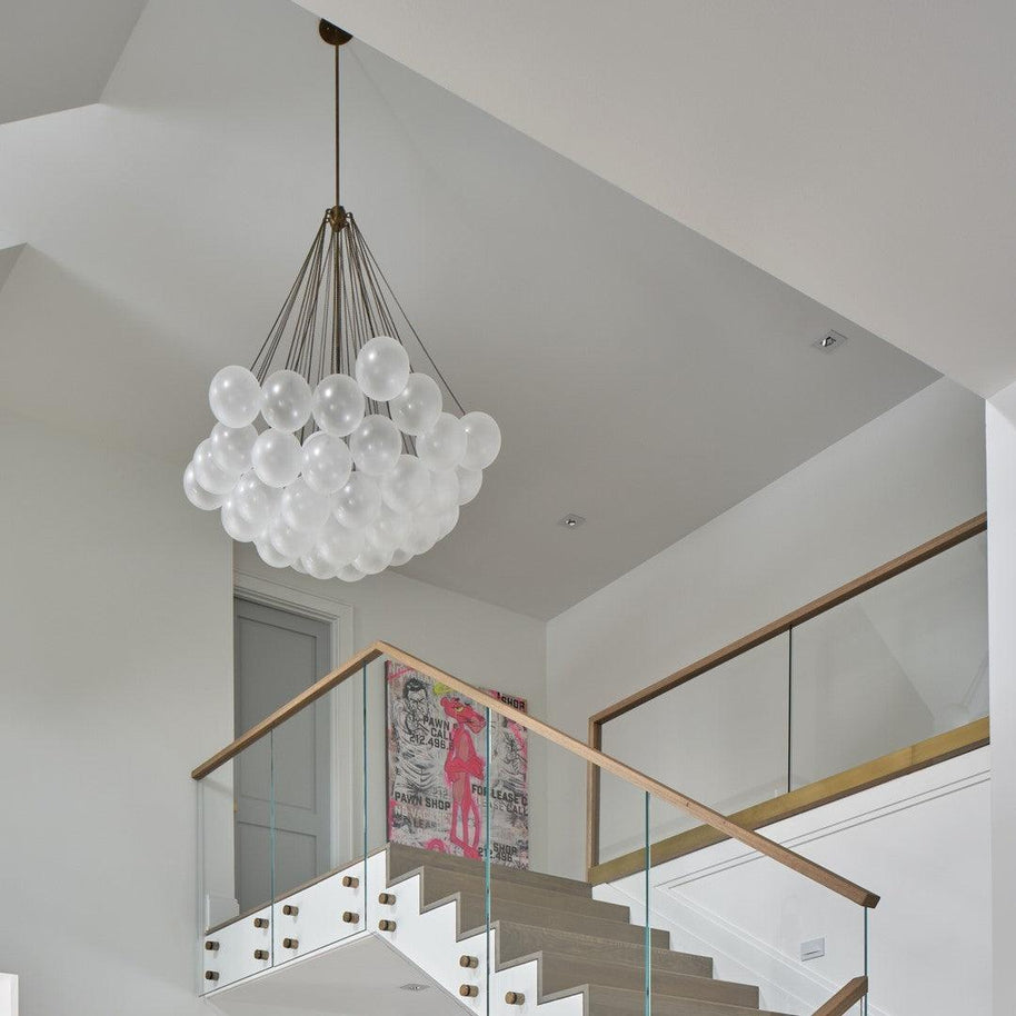 Bubble Glass Chandelier