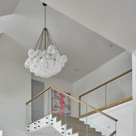 Bubble Glass Chandelier