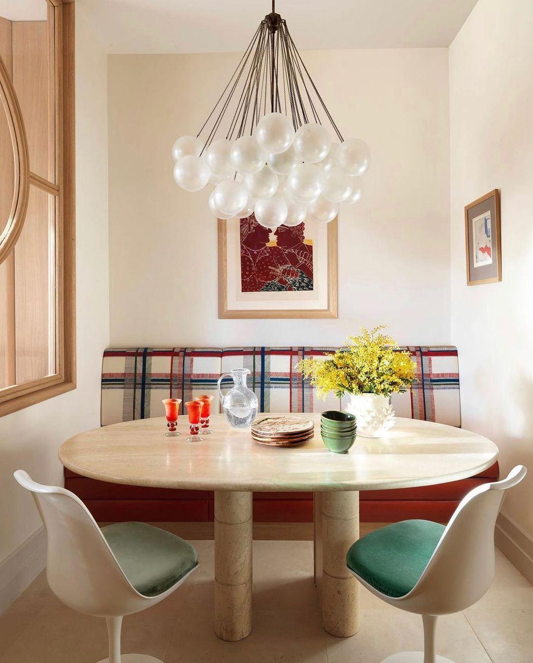 Bubble Glass Chandelier