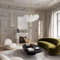 Bubble Glass Chandelier