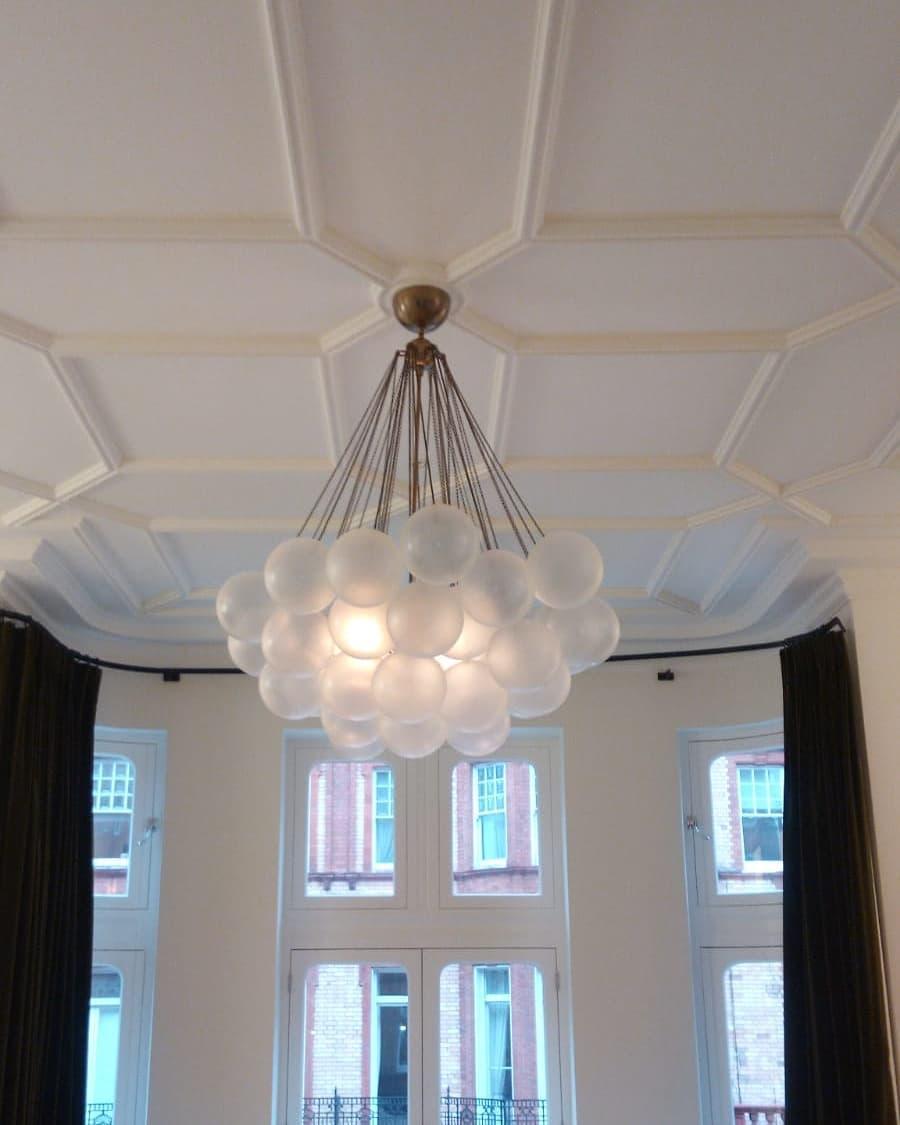 Bubble Glass Chandelier