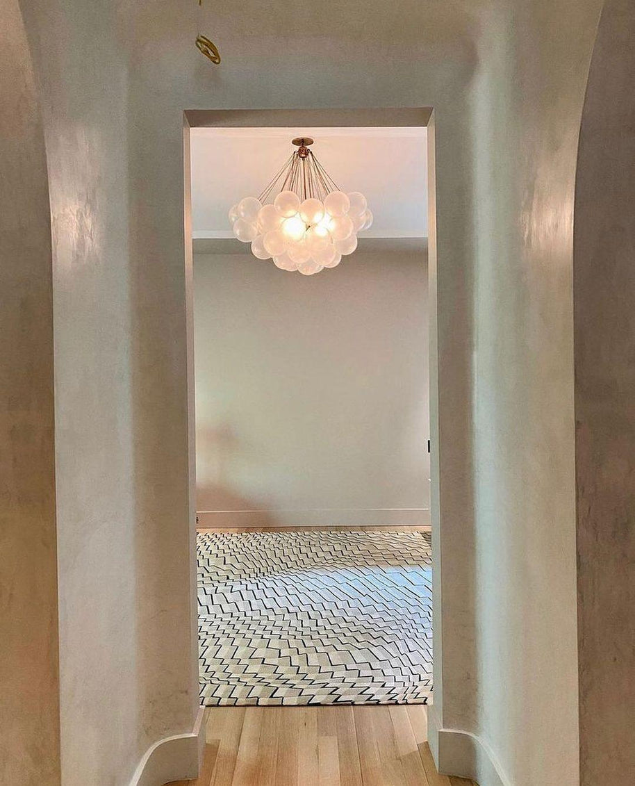 Bubble Glass Chandelier