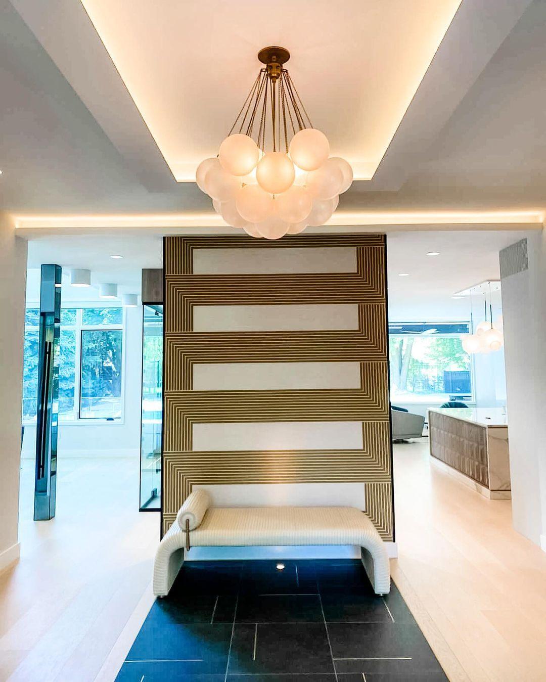 Bubble Glass Chandelier