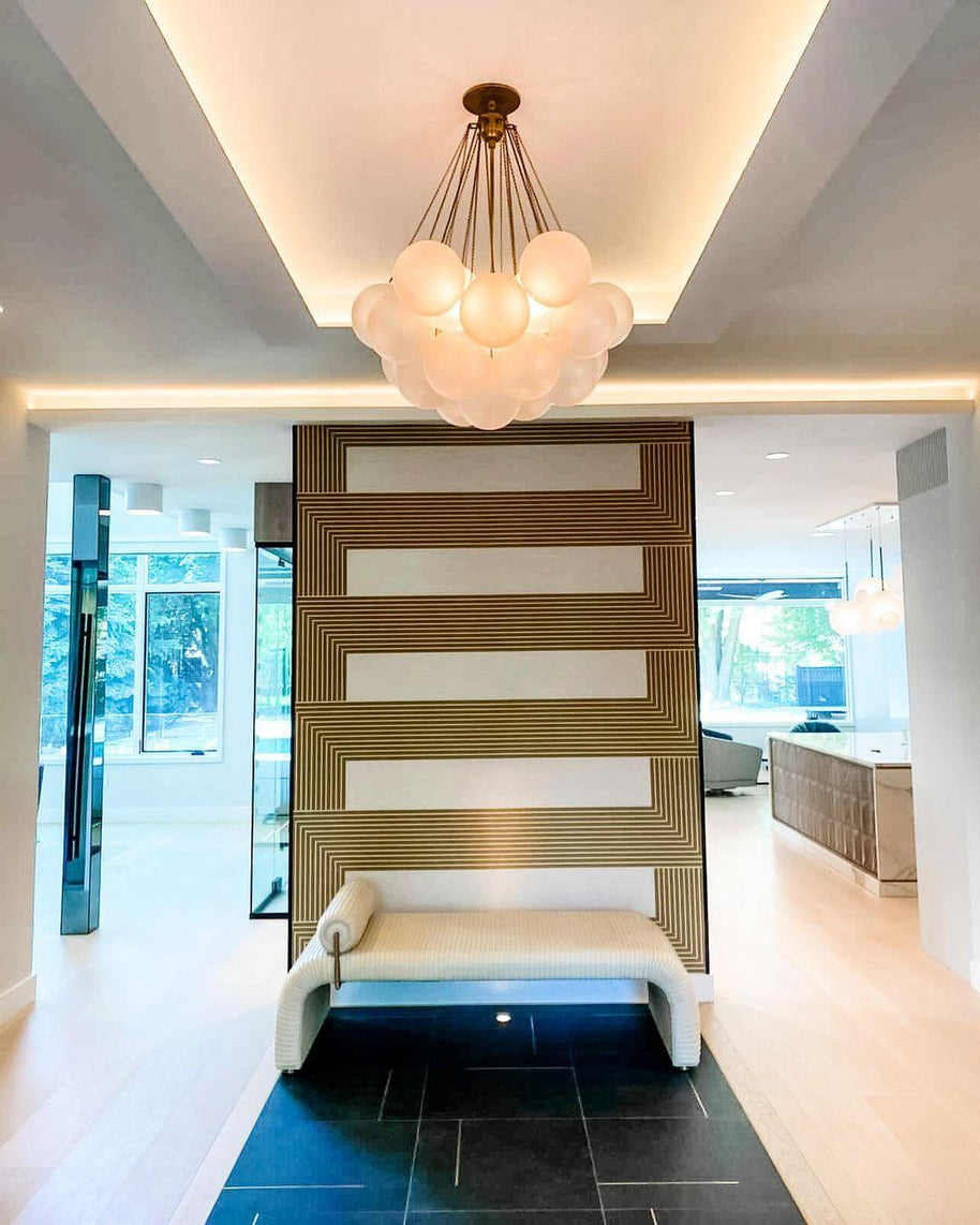 Bubble Glass Chandelier