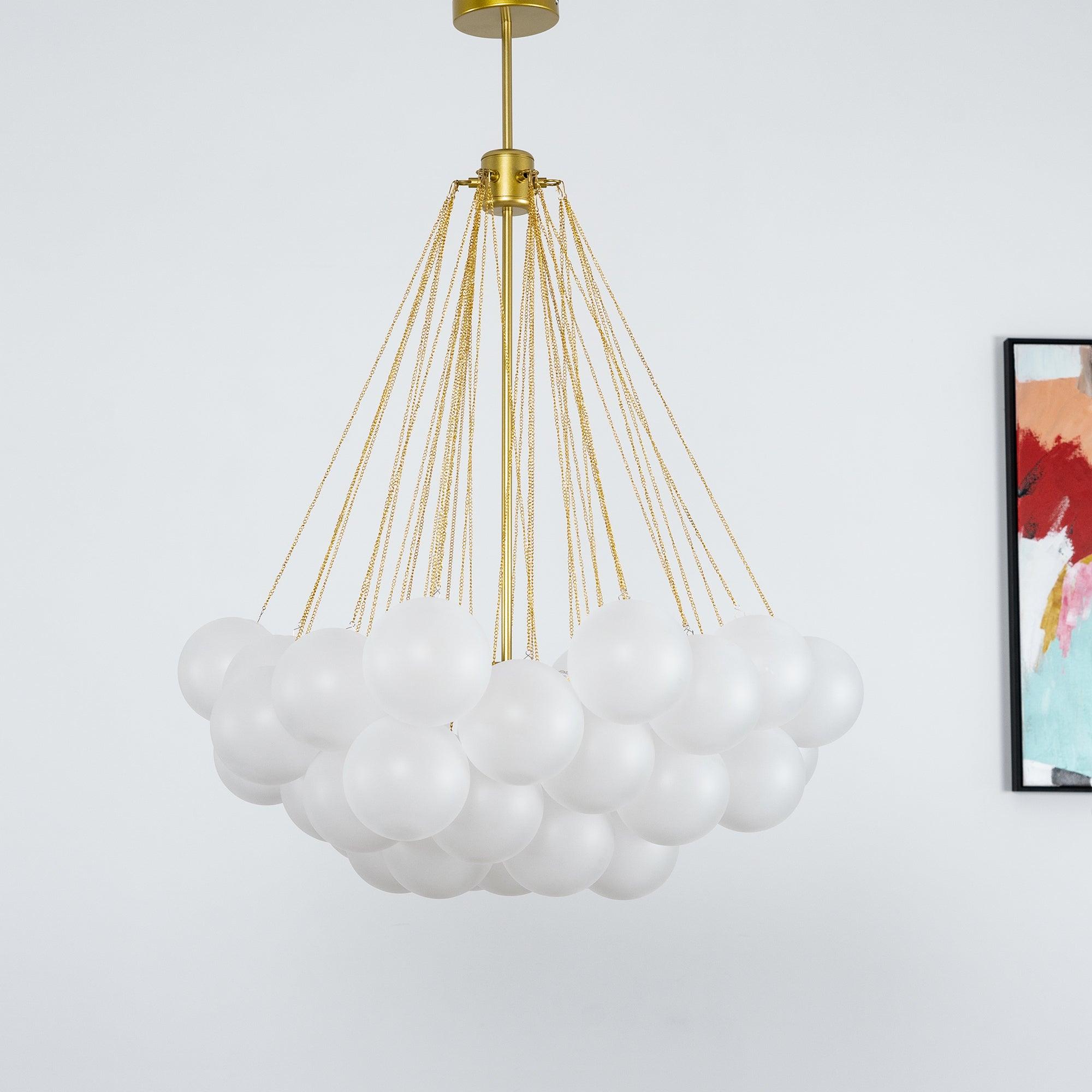 Bubble Glass Chandelier