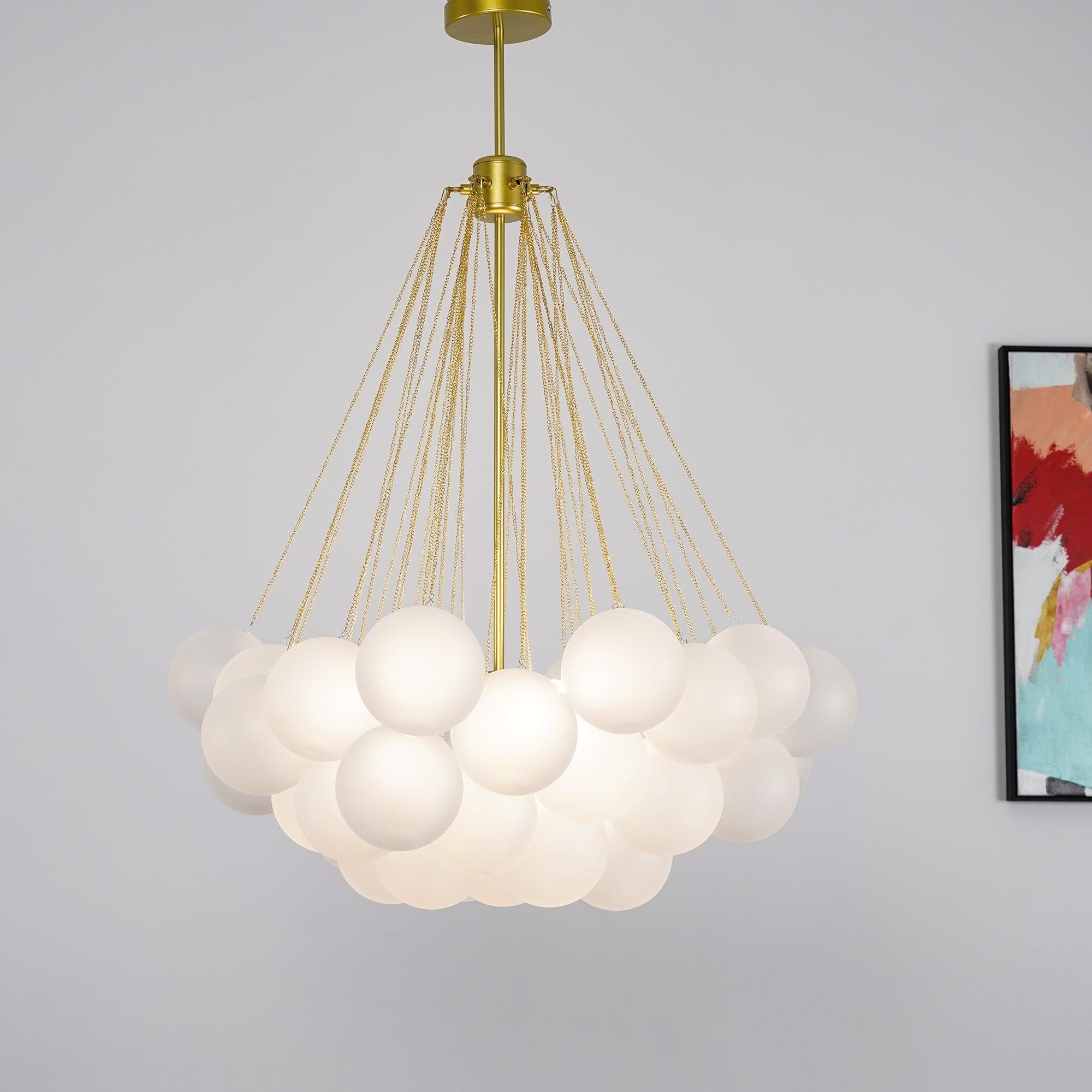 Bubble Glass Chandelier