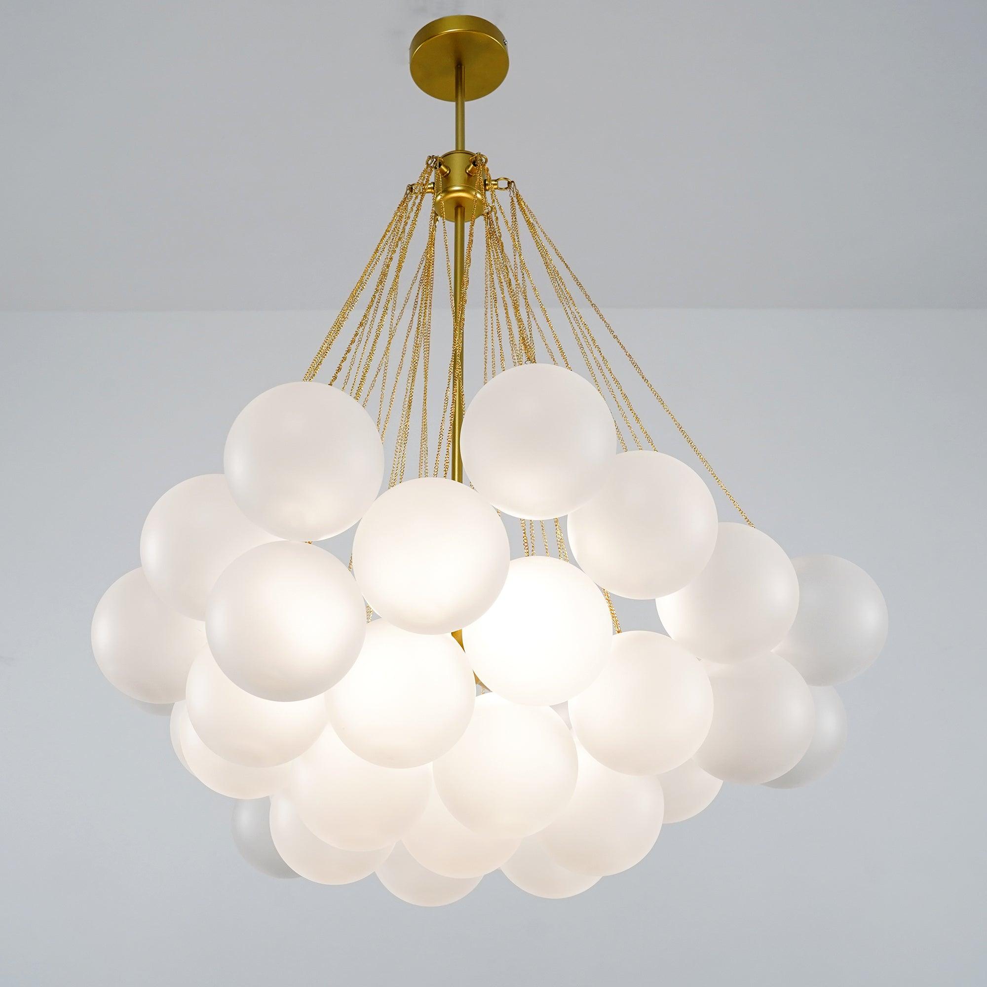 Bubble Glass Chandelier