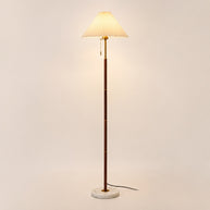 Maribel Vintage Pleated Floor Lamp - product hero image for Comvilo lighting